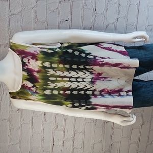 MOSSIMO Abstract Tank Sz Large